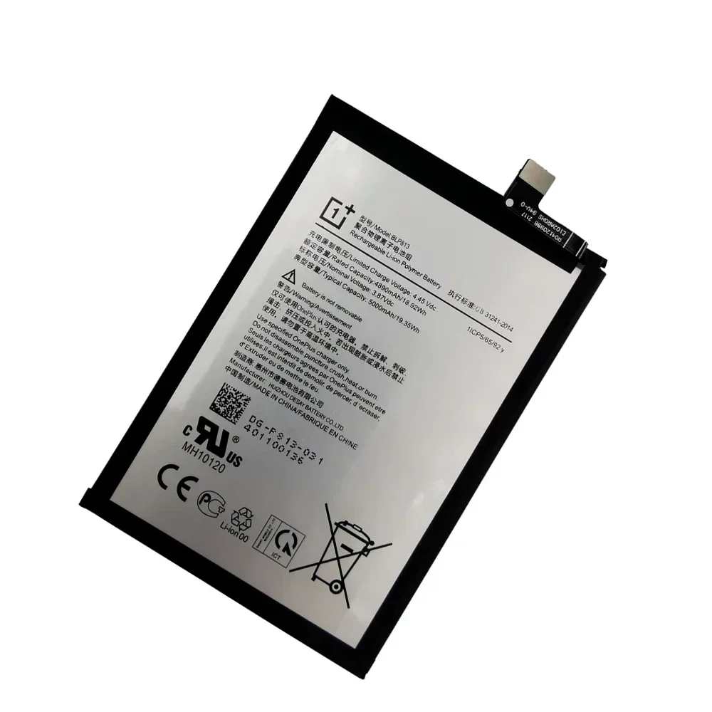 Новинка 2024 года оригинальное высокое качество для OnePlus Nord N100 BE2011 BE2012 BE2013 5000 мАч