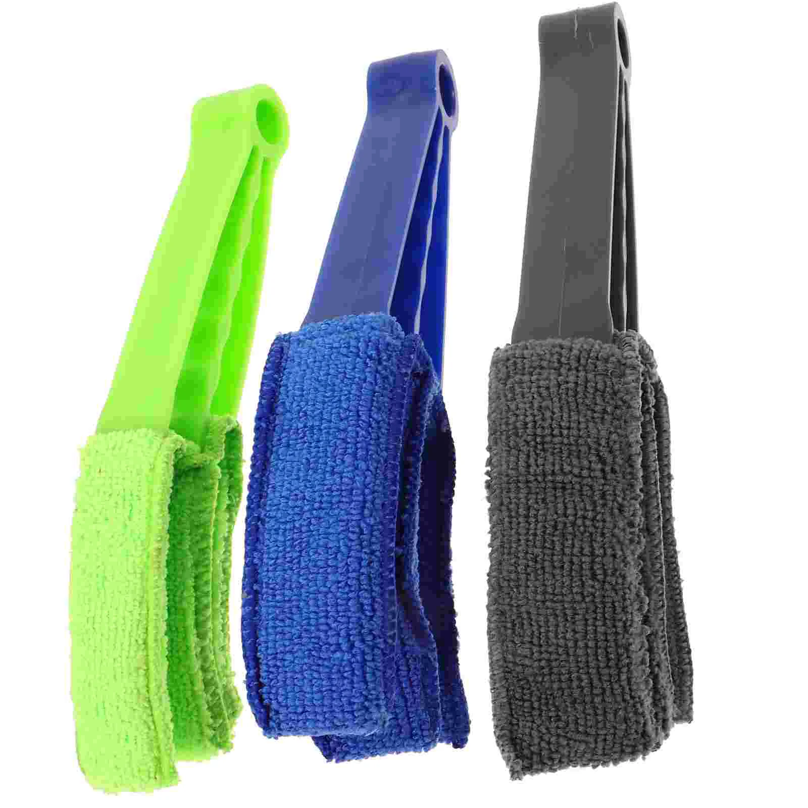 

3pcs Blind Cleaners Car Air Outlet Cleaning Brushes Air Conditioners Outlet Brush Portable Cleaning Tools