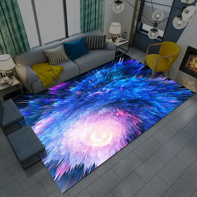 

Starry Sky Series Children's Room Decoration Bedroom Carpet Modern Living Room Rugs Sofa Coffee Table Rug Study Balcony Foot Mat