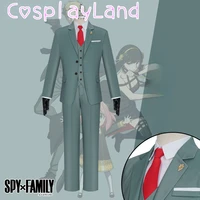 anime spy%c3%97family cosplay loid forger cosplay costume manga spy%c3%97family cosplay costume men school uniform suit loid suit