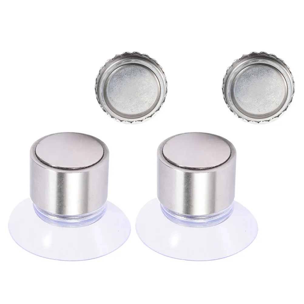 

2 Sets Magnetic Soap Holders Soap Dish Vacuum Suction Cup Soap Hanger Bathroom Wall Hanging Soap Holders for Bathroom Toilet