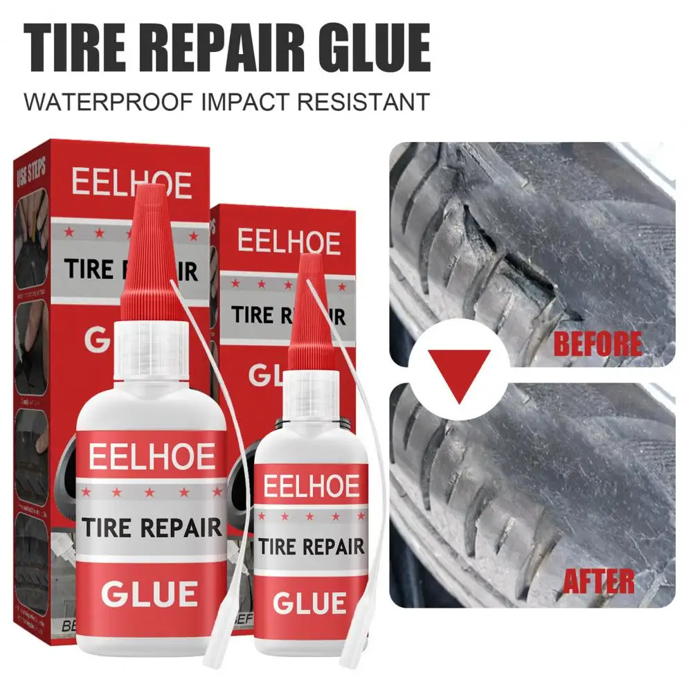 

Клей для ремонта шин, многоцелевой супер клей для ремонта автомобильных и мотоциклетных шин, 50 мл