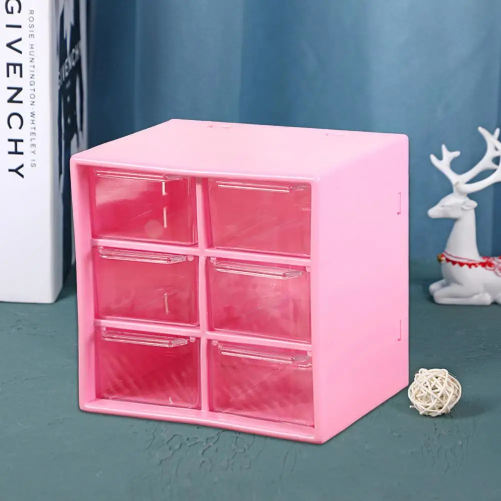

Convenient Cosmetic Storage Box 2 Styles Storage Box Transparent And Visible INS Styles Cosmetic Storage Box Storing