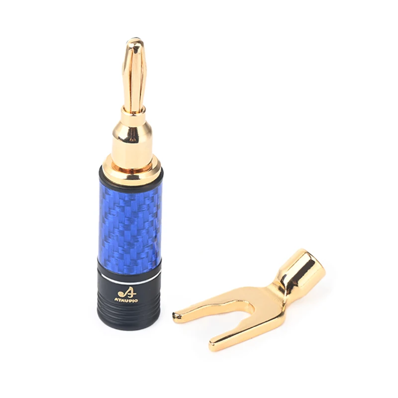 Банановый штекер Jack для динамика 4 шт