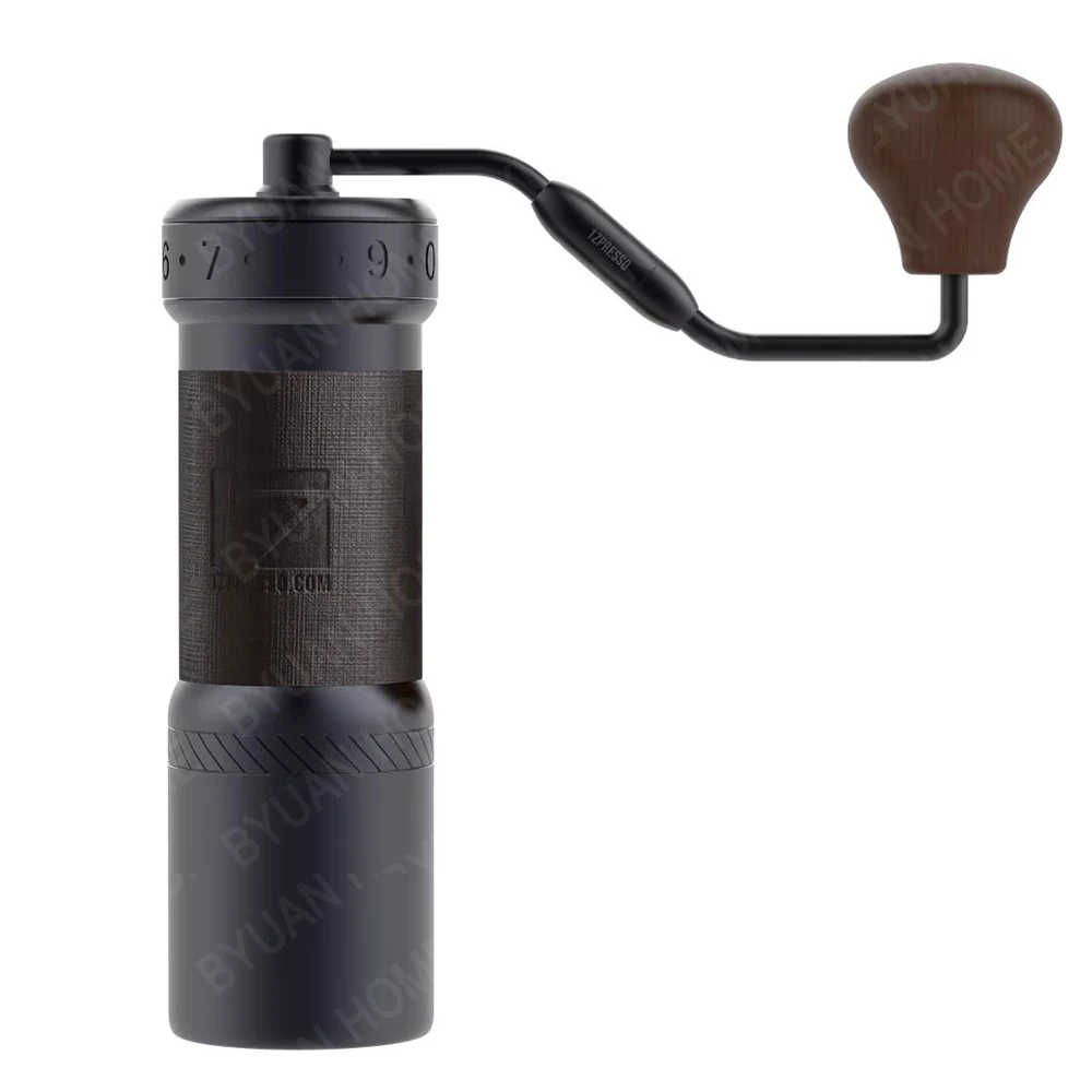 

New KULTRA Black Super foldable handle portable coffee bean hand grinder coffee mill grinding manual coffee grinder