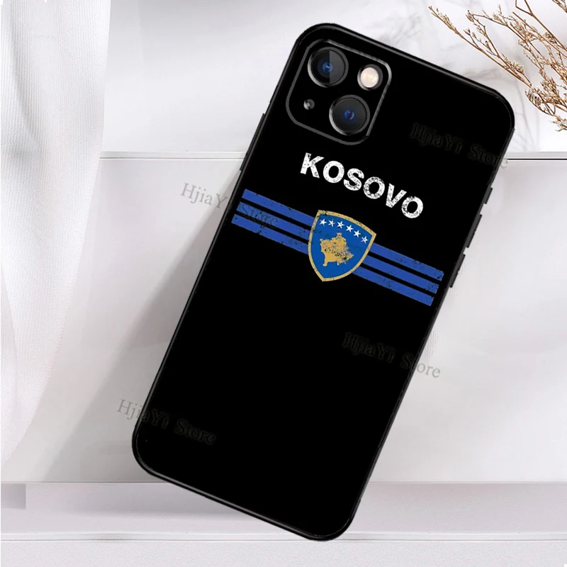 Силиконовый чехол с флагом Косово для телефона iPhone 11 12 13 Pro Max Mini X XR XS 6 7 8 Plus SE 2020 |