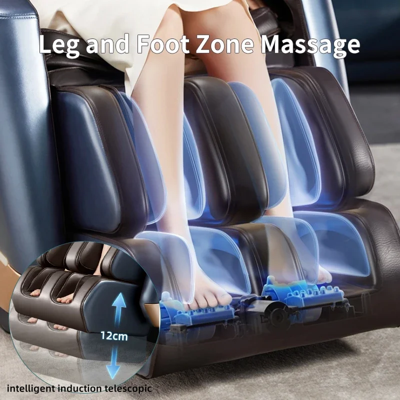 Массажное кресло 3D расслабляющий стул с двойной дорожкой и воздушной подушкой