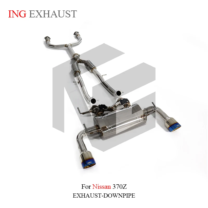 Эффективная система подачи выхлопных газов Catback для Nissan 370Z VQ37 V6 3.7L Электрический