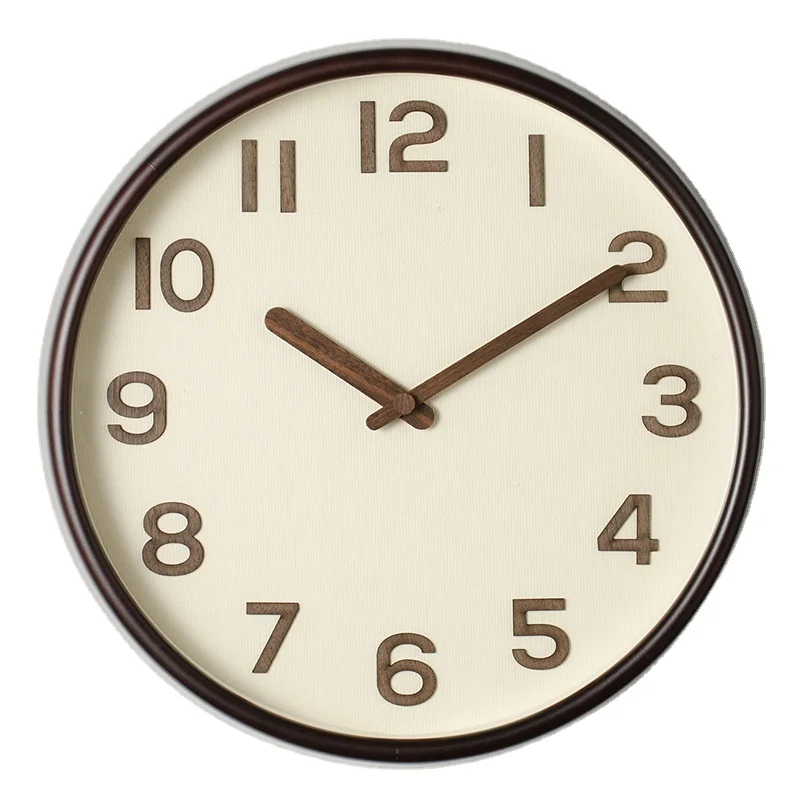 Лофт ретро деревянные настенные часы современный дизайн гостиная механизм