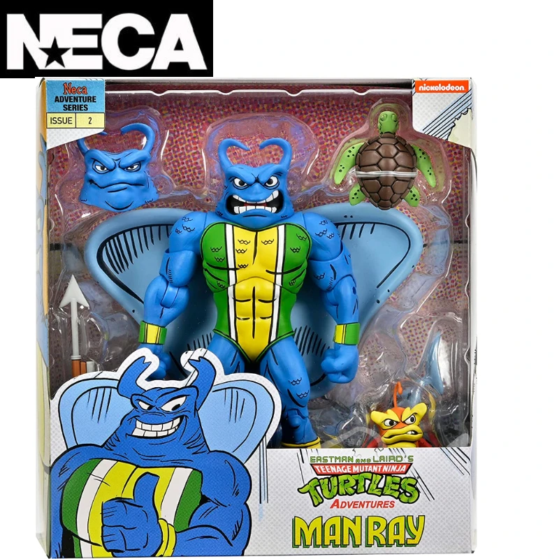 

В наличии NECA оригинальная TMNT Archie Comics 7-дюймовая экшн-фигурка Man Ray S Коллекция подарков мальчику