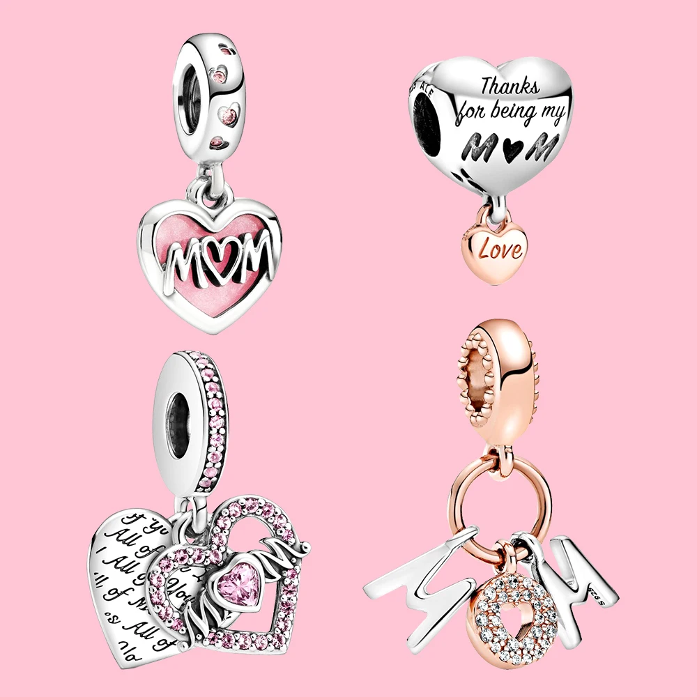 Pandora Love You Spinal Coussins, Coussins & Spinal, Spinal Pier Coussins, Spinal Letters Dangle Charm for DIY Jewelry Bracelet Gift for Mother