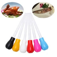 30ml cooking gadgets chicken turkey poultry bbq syringe pastry tube barbecue oil dropper kitchen accessories 28cm