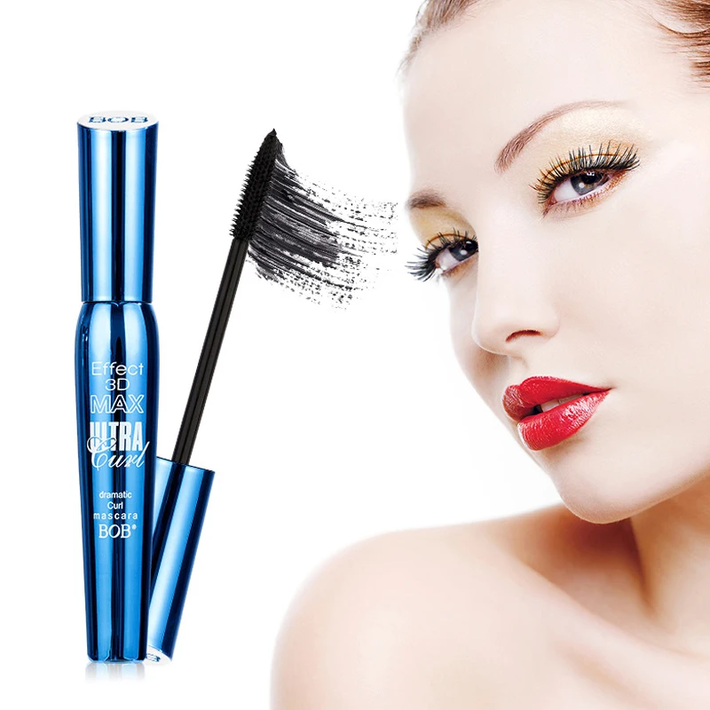 

3D Ultra-fine Brush Mascara Waterproof Lengthening Mascara Slim Professional Quick-drying Mascara Eyelash Extension Makeup Tool