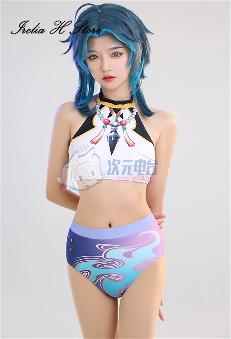 Irelia H Store Genshin Impact Hu Tao сексуальный комбинезон косплей костюм летний купальник