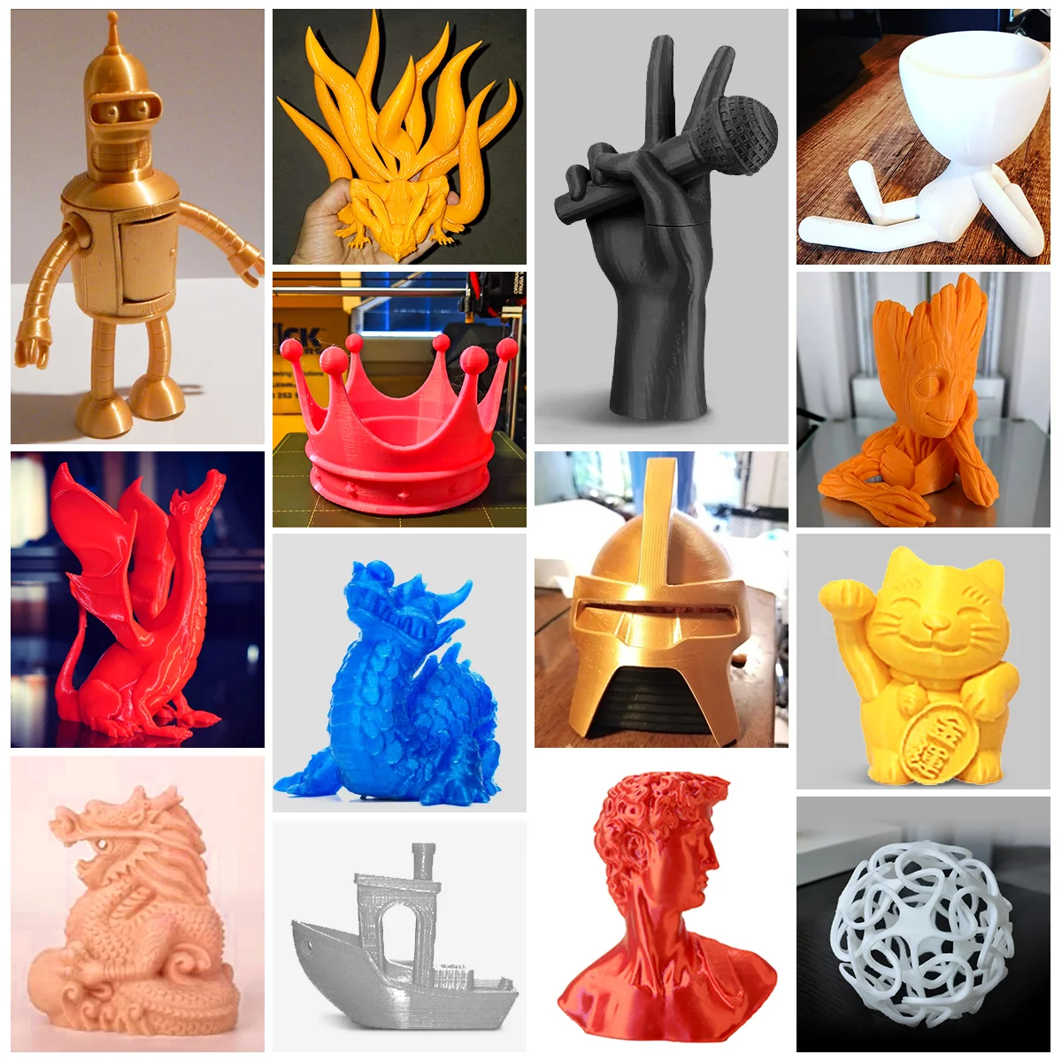 Филамент JAYO для 3D принтера PETG PLA PLUS ABS 1 75 мм 2 кг Многоцветный Пластиковый