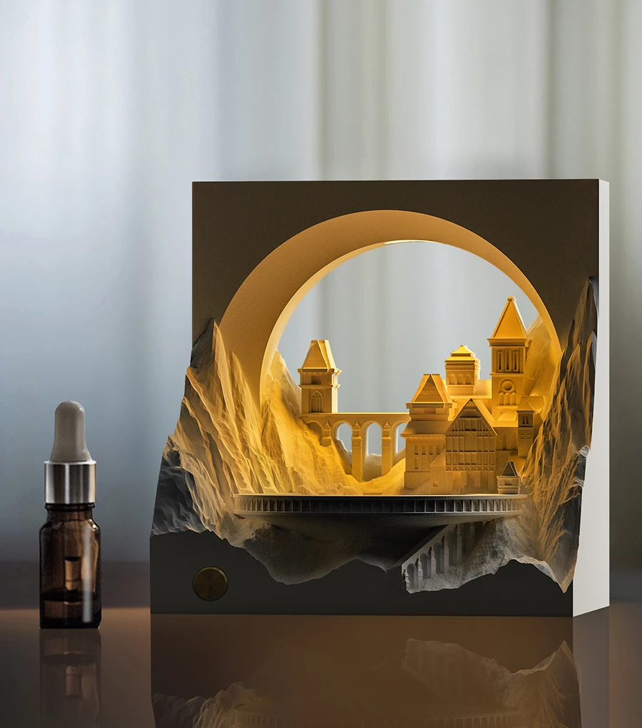 Диффузор Jinshan для дома ночник прикроватный светильник