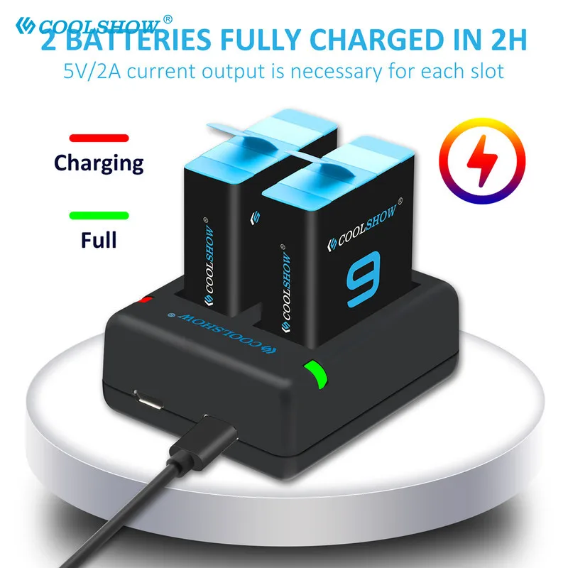 Аккумулятор 1800 мАч для фотоаппарата аксессуары фотоаппарата/для Gopro Hero 10