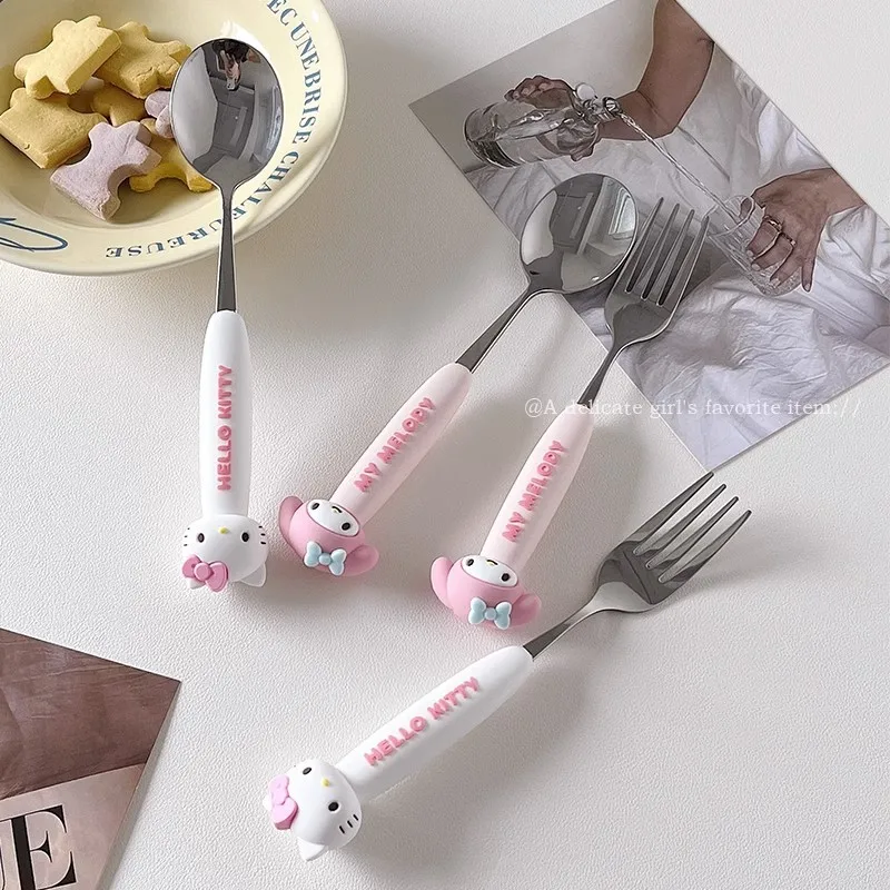 304 Stainless Steel Household Children Tableware Cute Dinner