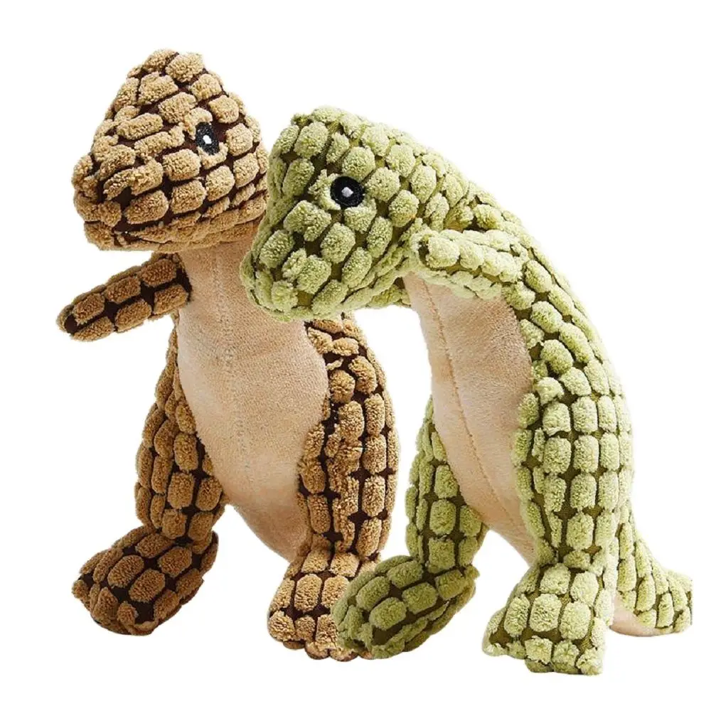 

Pet Supplies Pet Dog Toy Bite Toy Plush Dinosaur Dog Toy Four-legged Strip Animal Toy