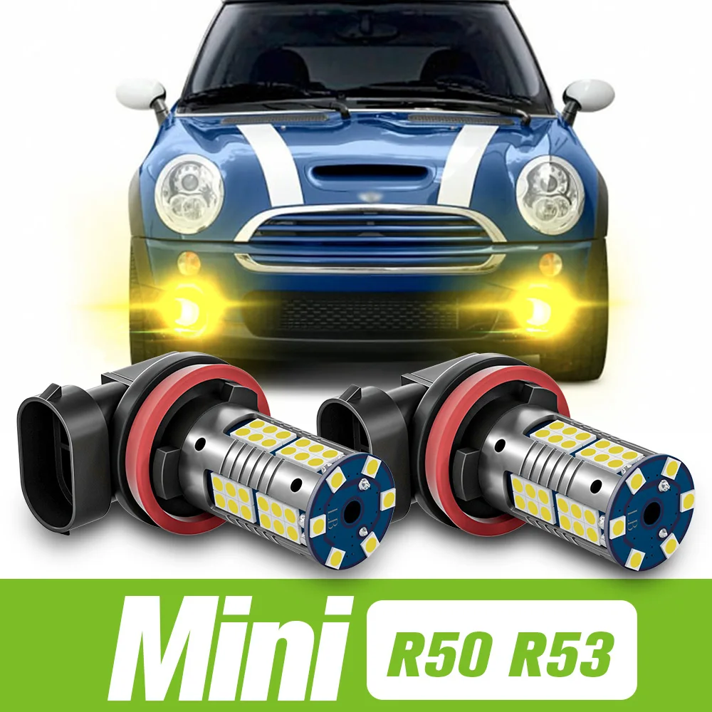 

2 шт. для Mini Cooper R50 R53 светодиодные противотуманные фары 2004 2005 2006 аксессуары