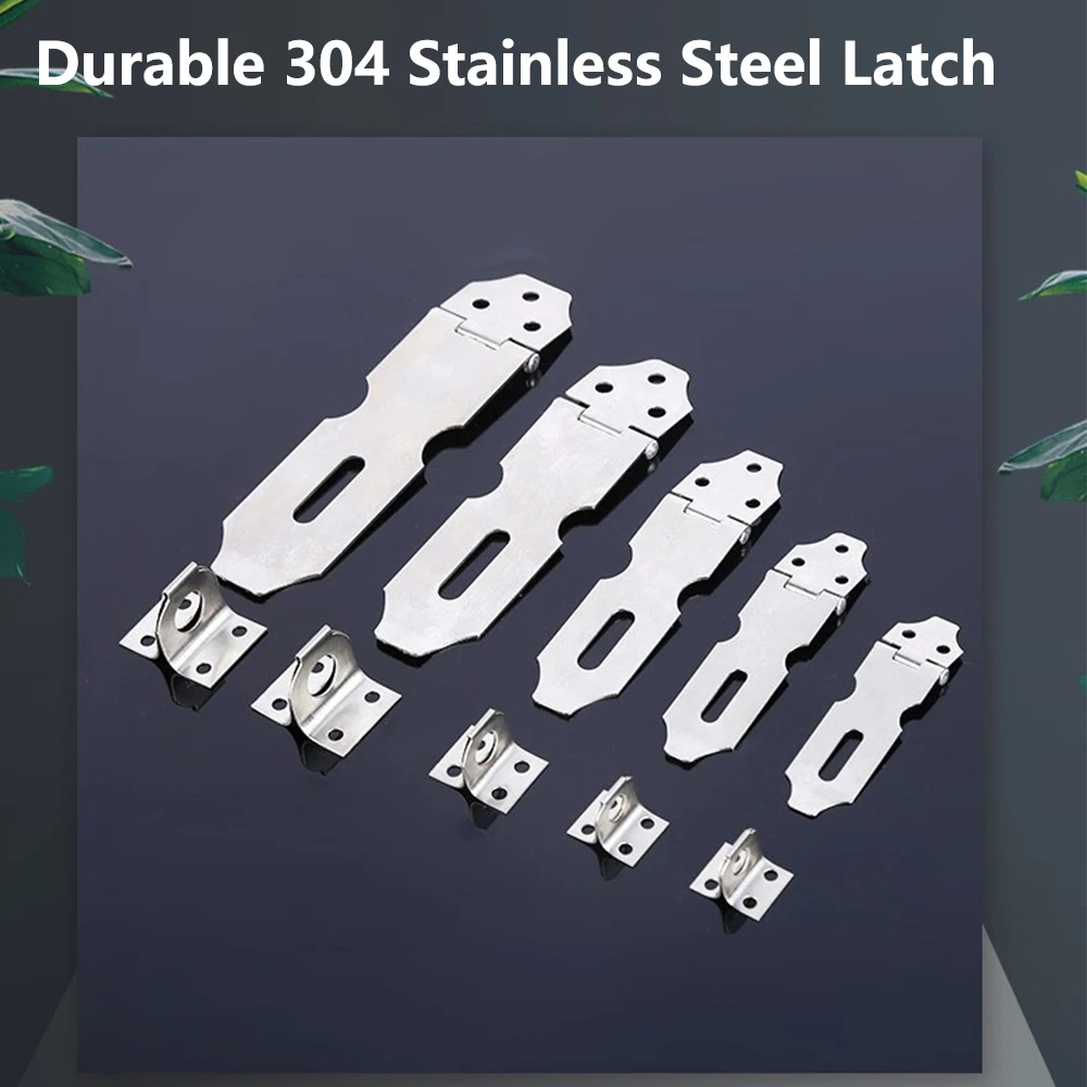 Сверхмощный засов из нержавеющей стали скобый замок 2 дюйма/2 5 дюйма/3 дюйма/4