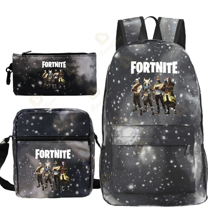 

Fortnite Games Backpack Battle Royale Backpack Pencilcase Students School Bags Capacity Computer Travel Laptop Mochilas