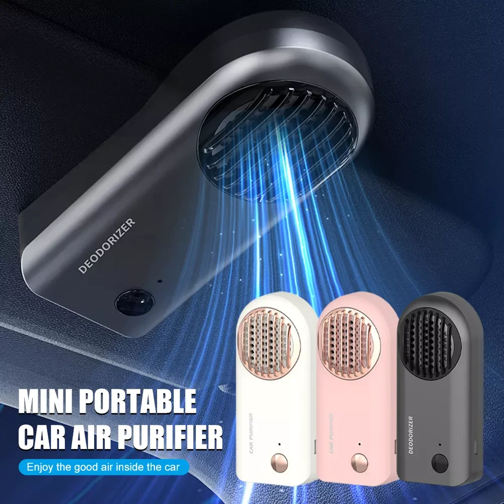 

NEW2023 Car Air Humidifier USB Rechargeable Portable Nebulizer Purifier Aromatherapy Essential Oil Air Purifierer for Home Offic