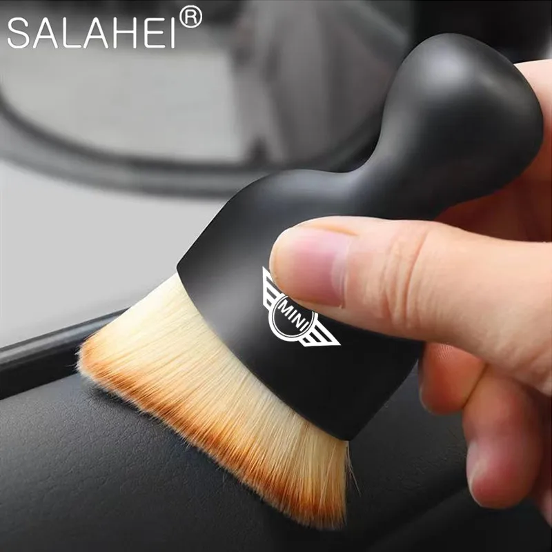 

1PC Car Interior Cleaning Soft Brush For BMW Mini Cooper R56 Fridge Cooper JCW R55 F56 R57 R58R59 Car Cleaning Auto Detail Tools