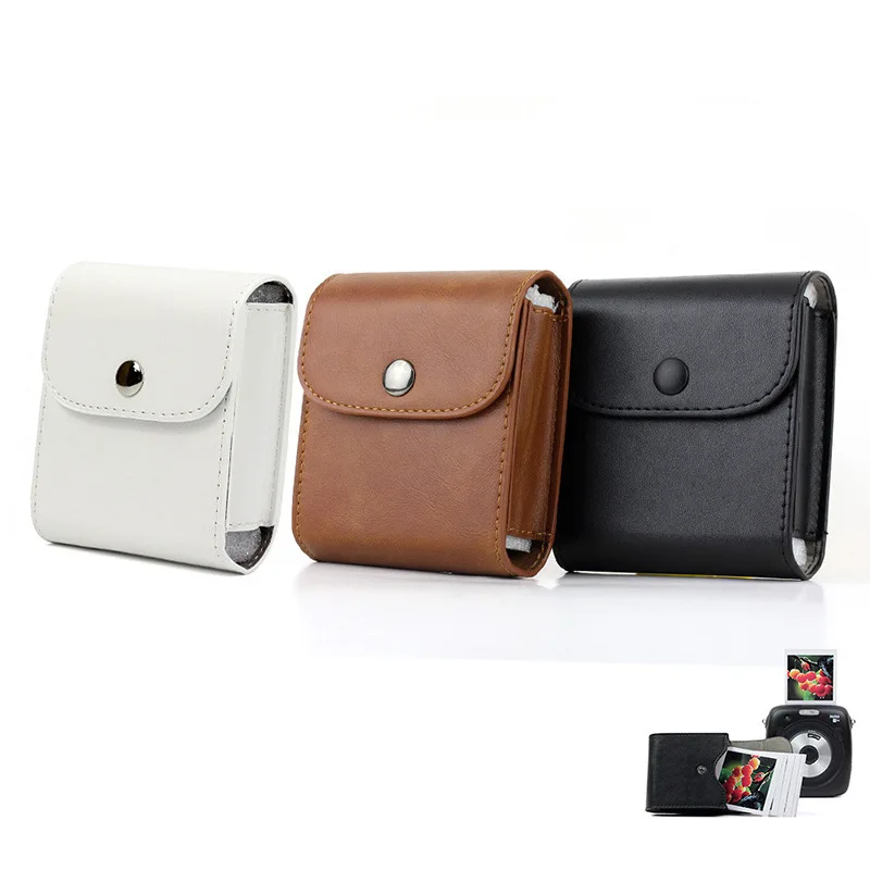 

NEw For Fujifilm Instax Mini Film Waterproof PU Leather Photo Storage Bag Pouch Pocket Case fuji Square SQ20 SQ10 SQ6 Camera