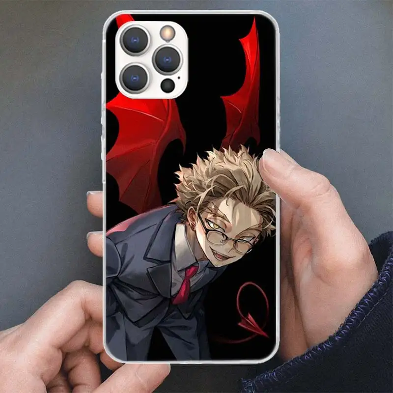 Чехол для телефона Hawks MHA My Hero A-Academy Apple iPhone 16 15 14 Plus 13 12 Mini 11 Pro Max XS XR X 7 8 + SE с мягким