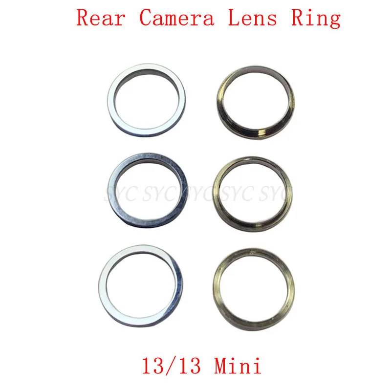 5 наборов/шт задняя камера Внешняя рамка Крышка для iPhone 13 Mini объектив кольцо