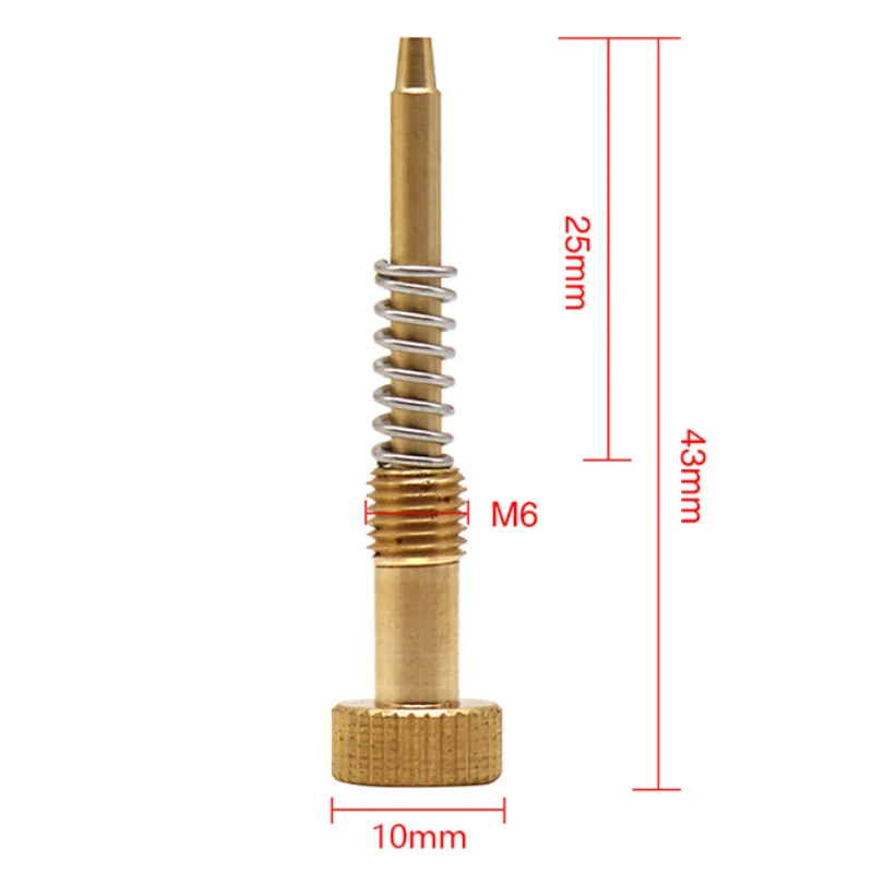 

1 комплект мотоциклетный карбюратор, воздушный топливный смеситель, регулирующий винт, совместимый с PWK 21-34