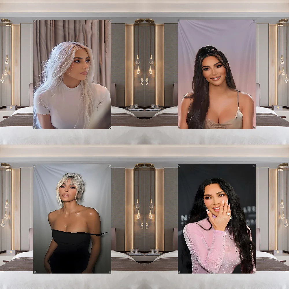 K-Kim K-Kardashian-ES Флаг Большой Размер Магазин Художественная Акция Рекламная Стенд