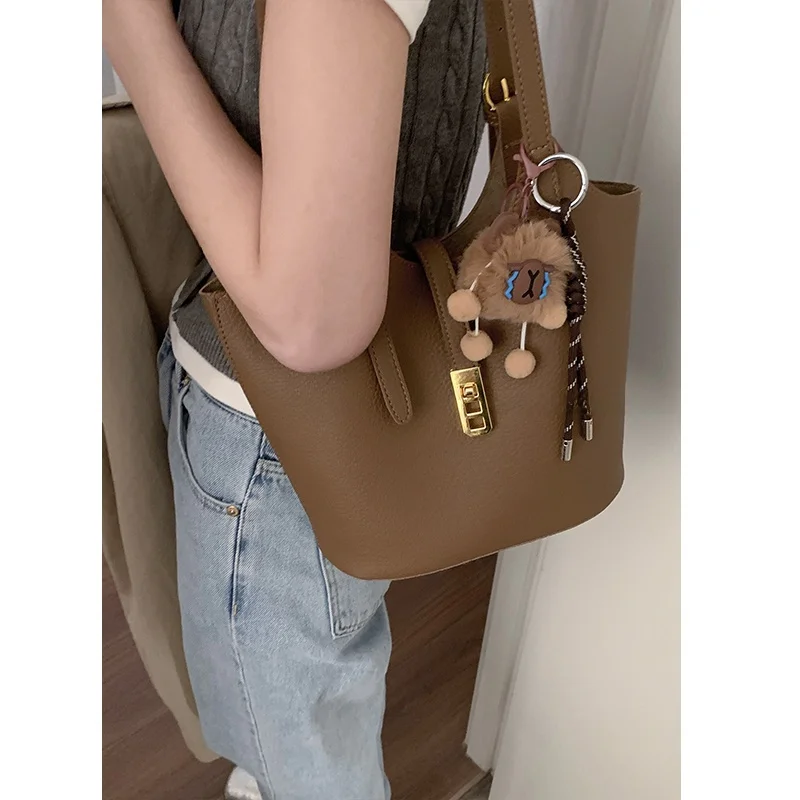 Портативная женская сумка-корзина для овощей новинка 2024 осенне-зимняя