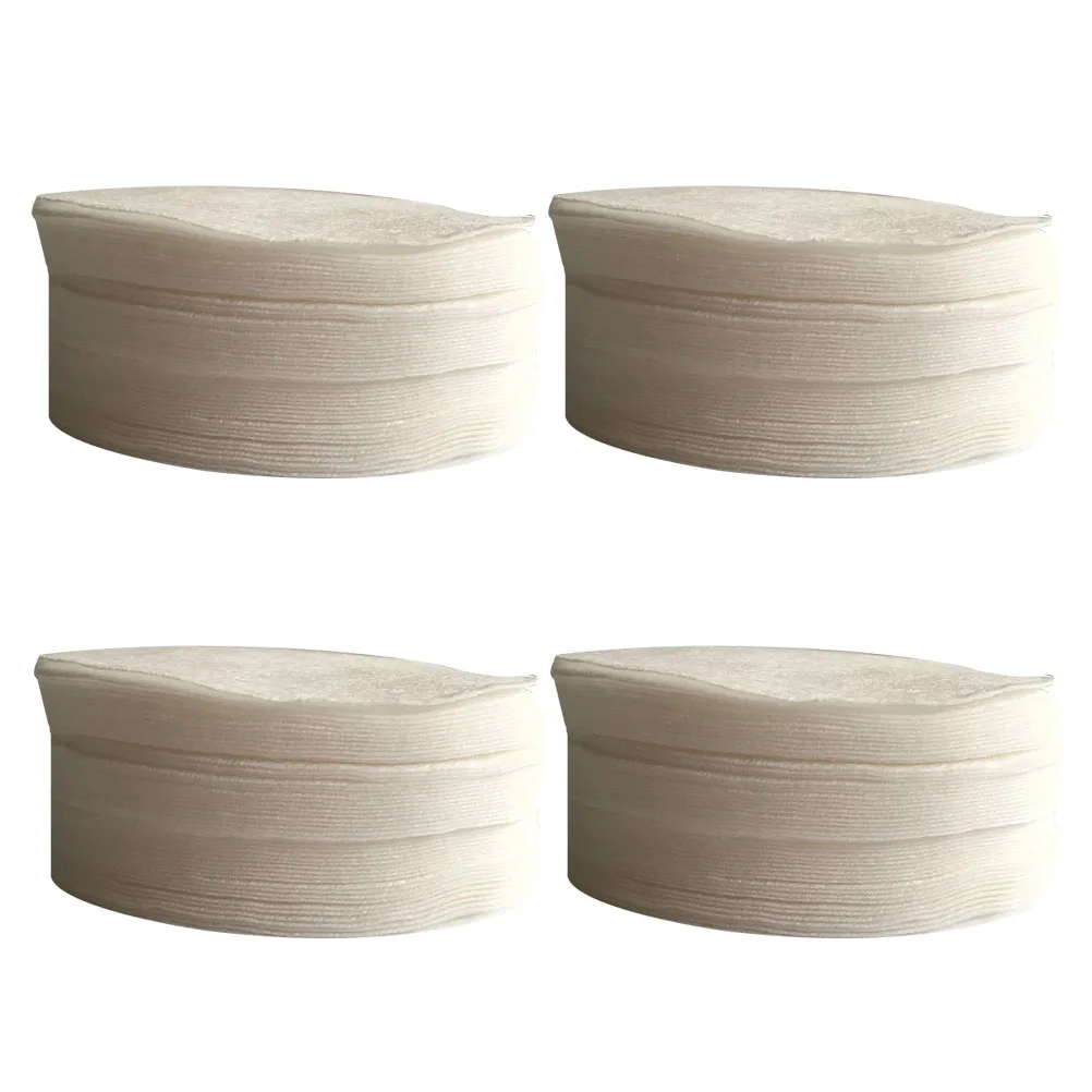 

200 Pads Round Nonwoven Makeup Remover Pads for Removing Skin Care Tools 7cm ( White ) Cotton