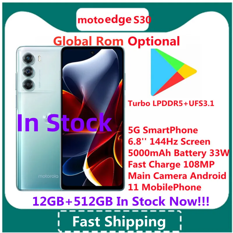 

Смартфон S30, 512 дюйма, 12 + 5000 ГБ, 8 ядер, 6,8 мАч