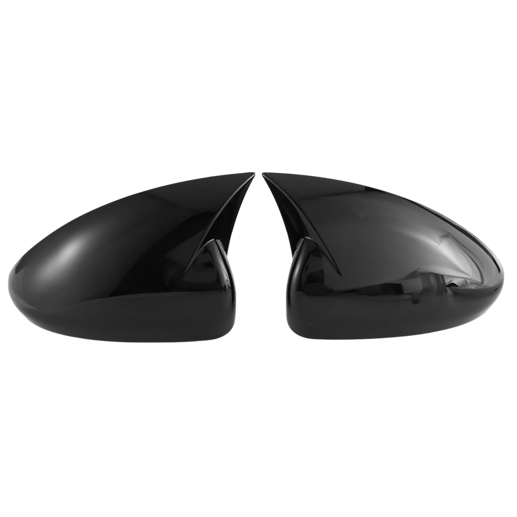 

Car Glossy Black Ox Horn Rearview Side Glass Mirror Cover Trim Frame Side Mirror Caps for Chevrolet Cruze 2009-2015