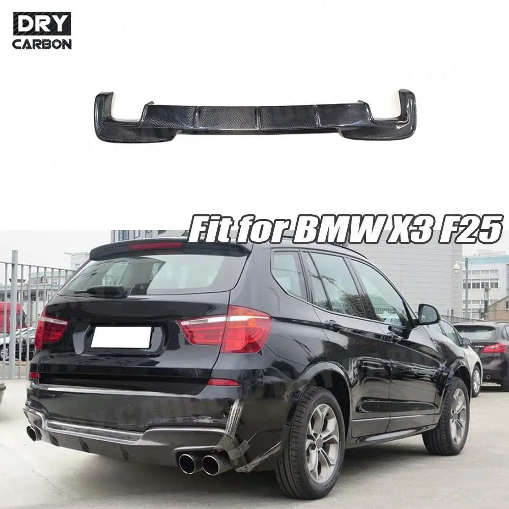 Комплекты задних губ диффузор автомобильные аксессуары для BMW X3 F25 M Sport 2014 2015 2016 2017