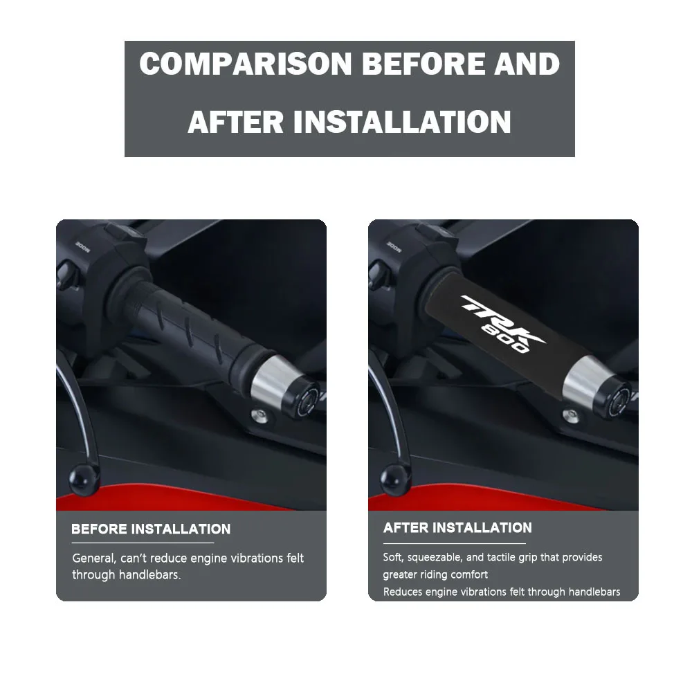 Нескользящие ручки для мотоциклов Benelli TRK800 2022 2023