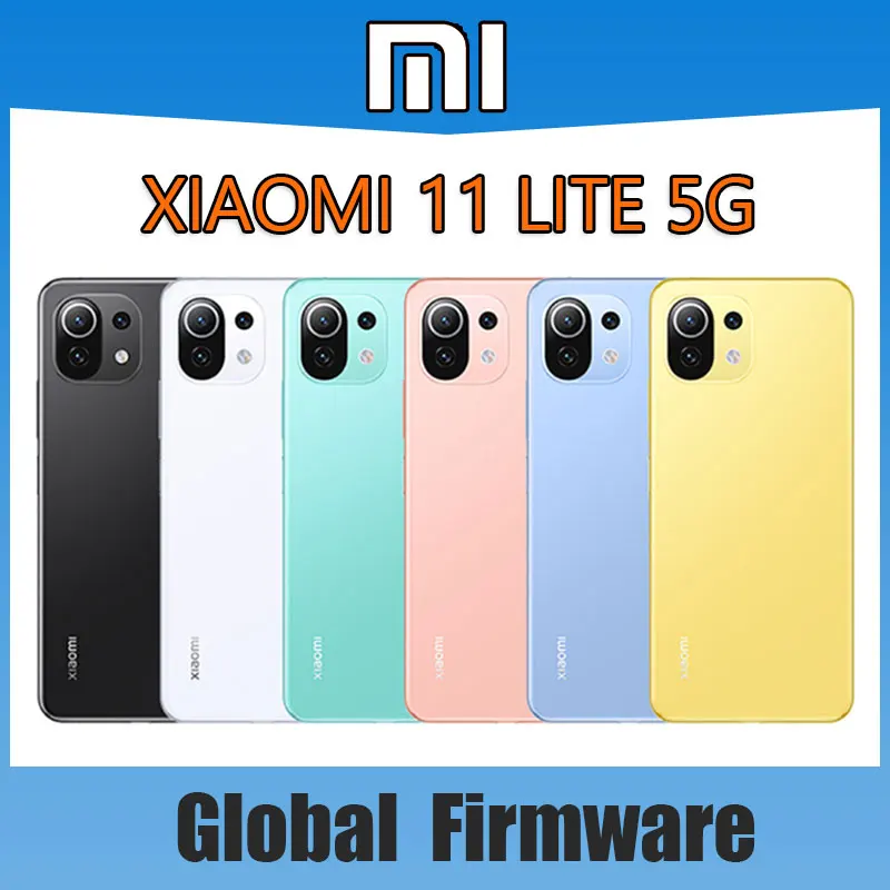 Xiaomi Mi 11 Lite 5G Smartphone , Cellphone Snapdragon 780G 64MP NFC AMOLED Full Screen 90HZ Refresh  Cell Phones