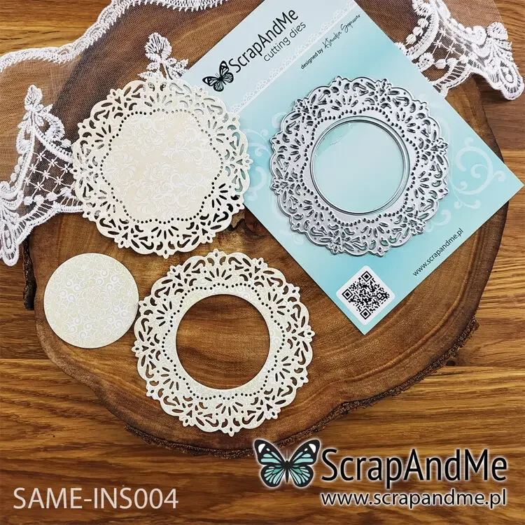 Альбом-карта DIY PaperButterfly Салли Цветы Рамка Металлические штампы Силиконовые