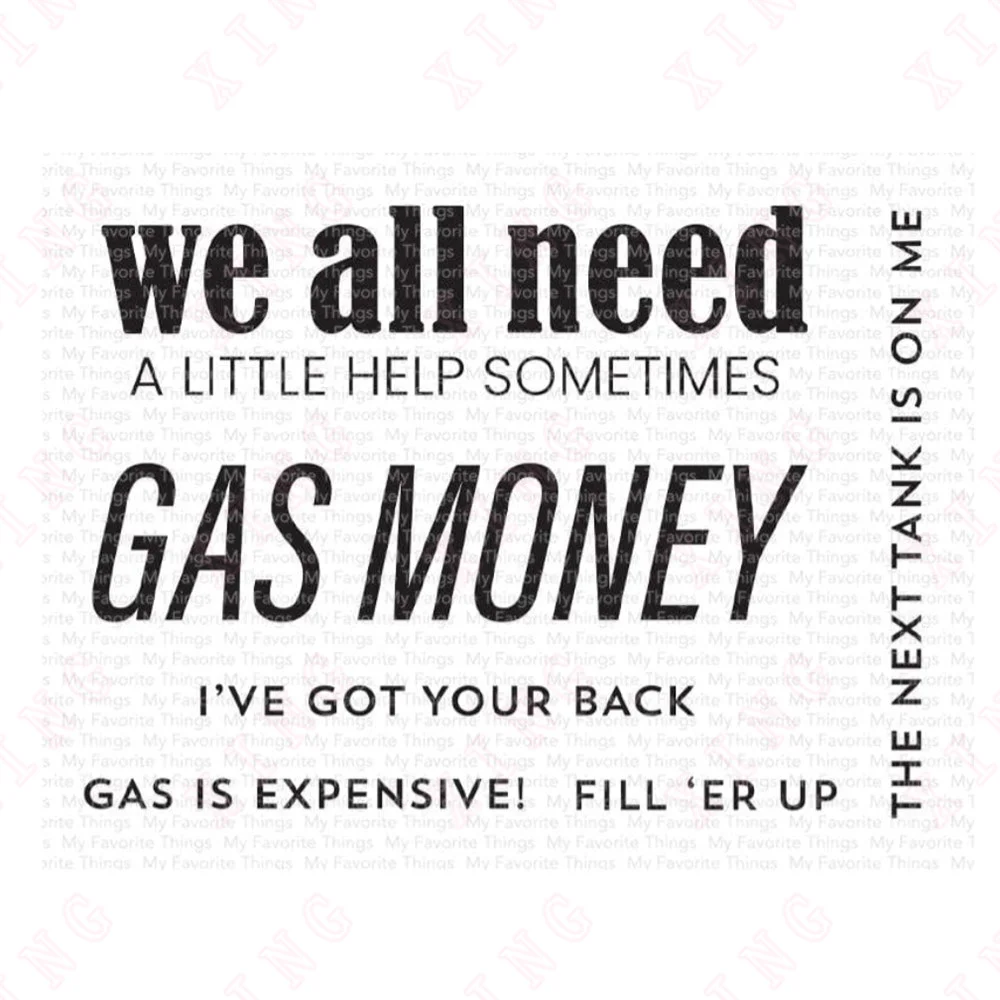 

New Scrapbook Album Decoration Embossing Molds Diy Greeting Card Handmade Craft Gas Money Template Arrival Clear Silicone Stamps