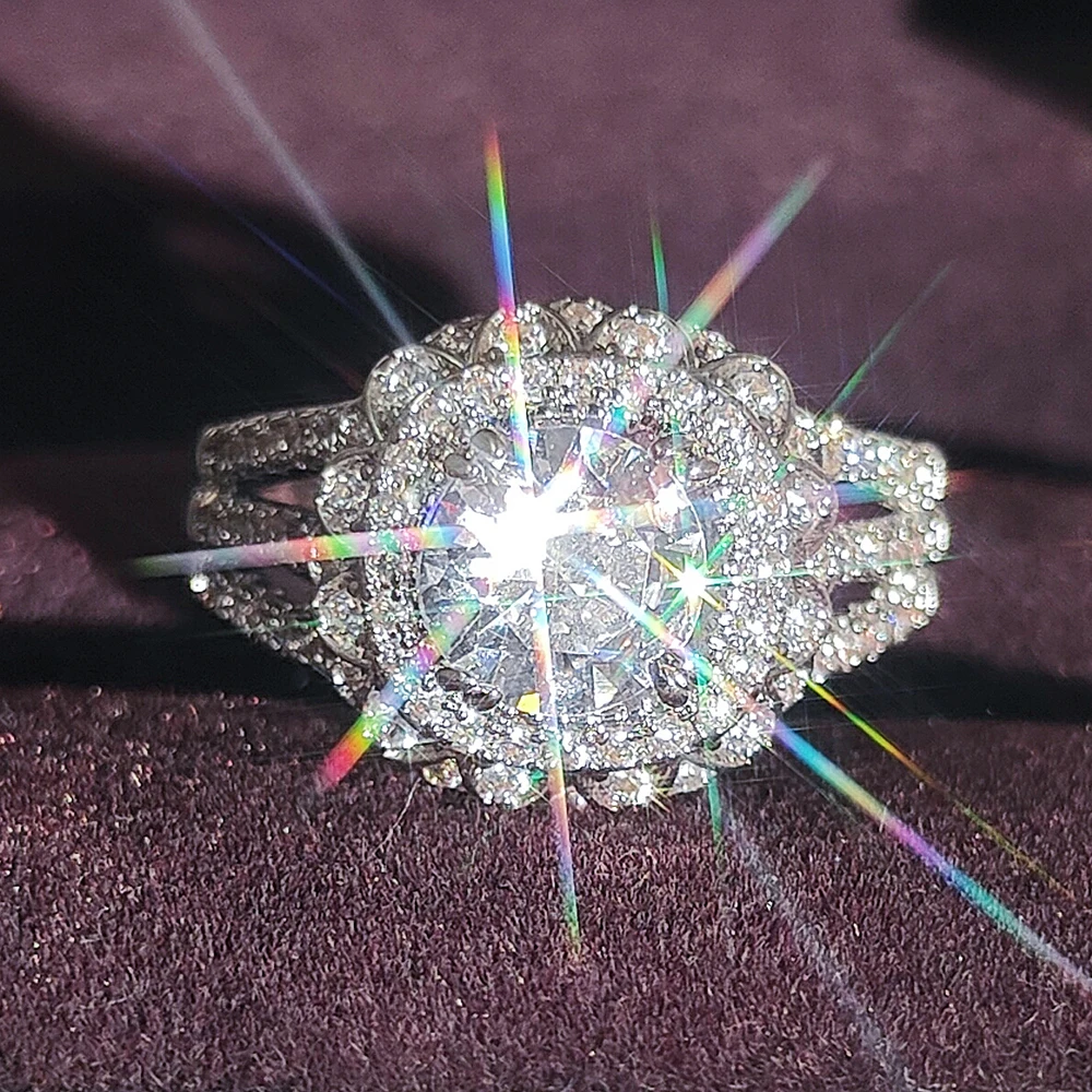 

Новое поступление 2022, роскошное обручальное кольцо с подушкой для женщин, дешевые товары с бесплатной доставкой R7727