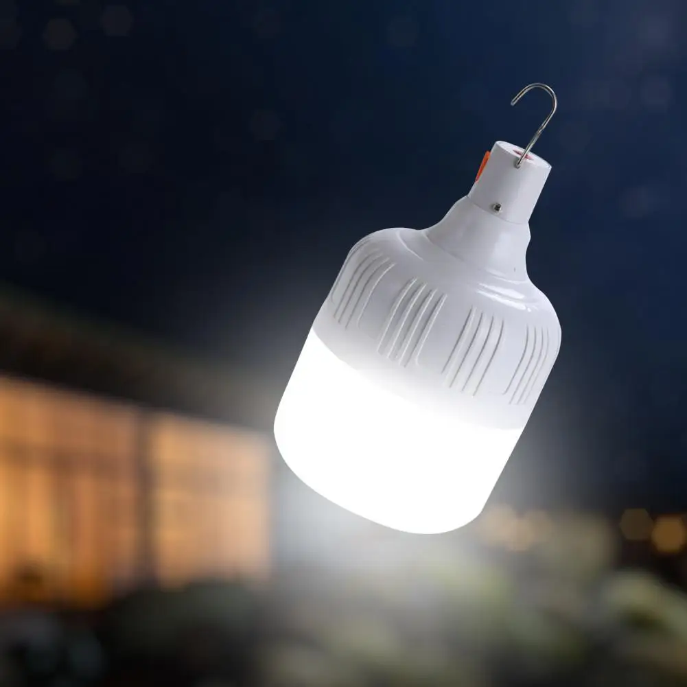 

LED Camping Light High Brightness Rechargeable Hanging Hook Design Waterproof Flicker Free Dimmable Water-Resistant Powerful LED