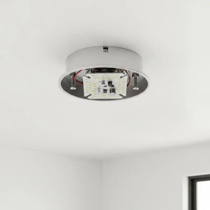 Фото Светодиодный чип 220В 2835SMD без мерцания, без драйвера, круглый, DOB, 7/9/15/18/24Вт, для ремонта зеркальных светильников в ванной №2