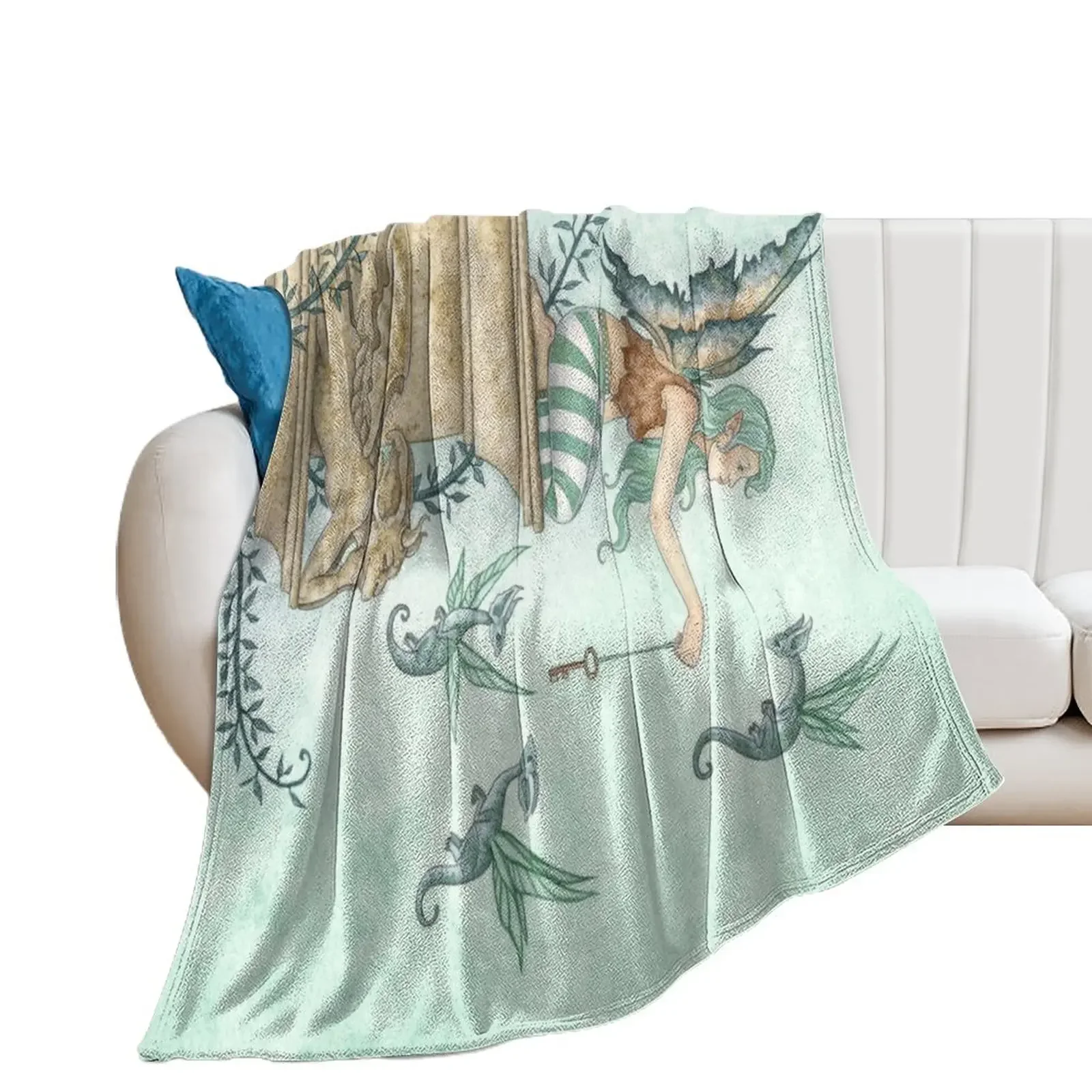 Одеяло с приманкой модные диваны летние многофункциональные теплые зимние