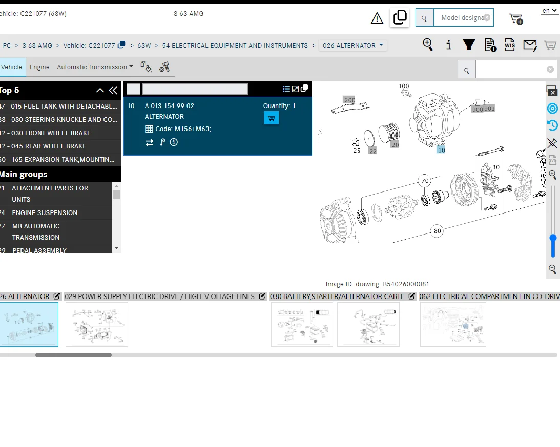 0131549902 M156 AMG W221 W216 CL63 S63 автомобильный переменный ток трехфазный генератор