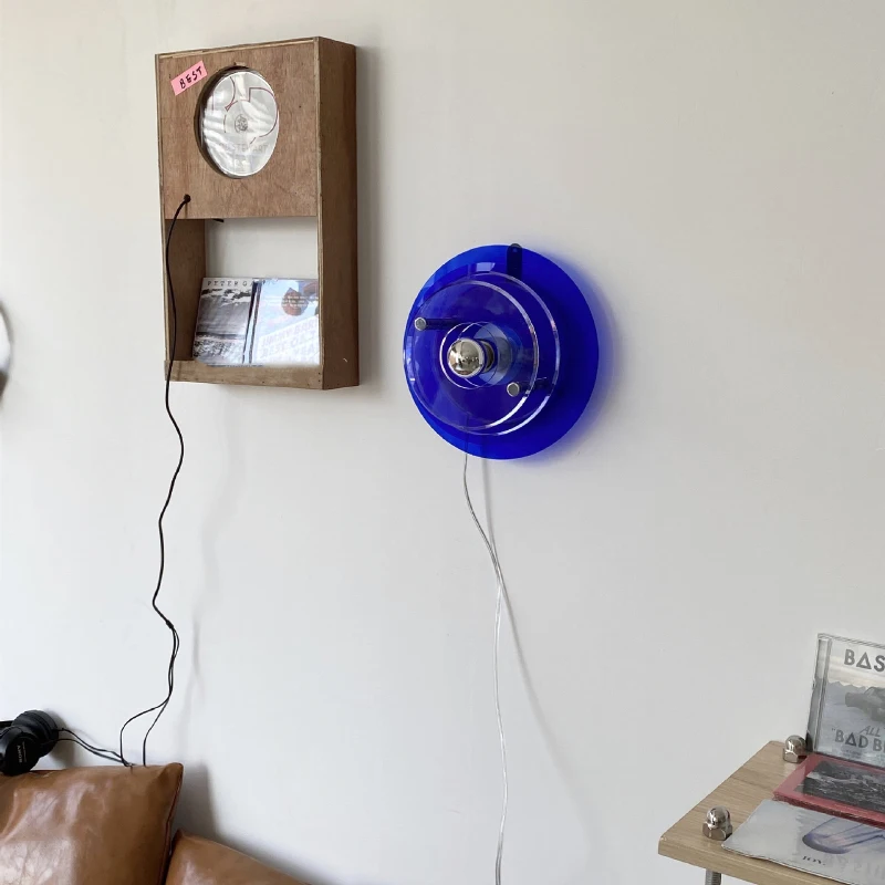 Современные Настенные светильники в форме НЛО летающая тарелка средневековый