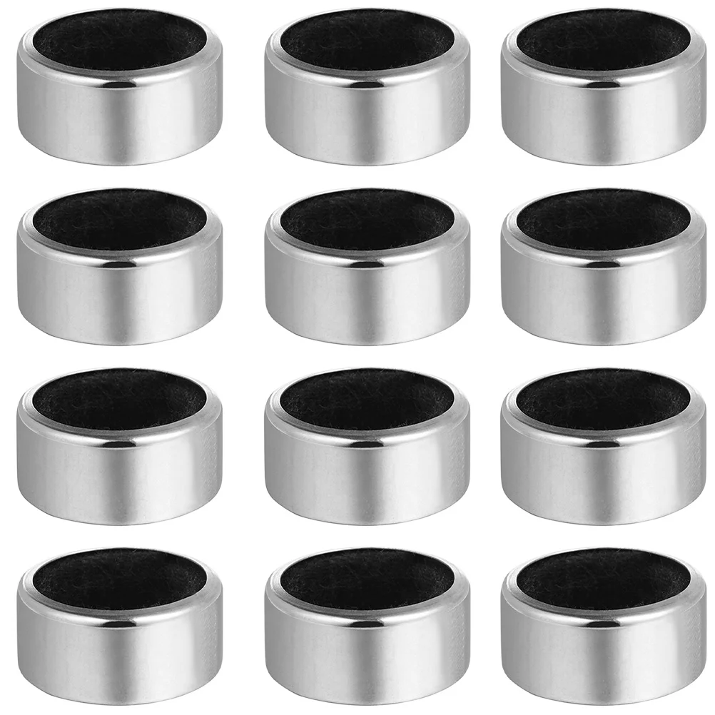 

12 Pcs Bottle Pourer Stopper Anti-pour Rings Drip Bottle Collar Stop Accessory Stainless Steel