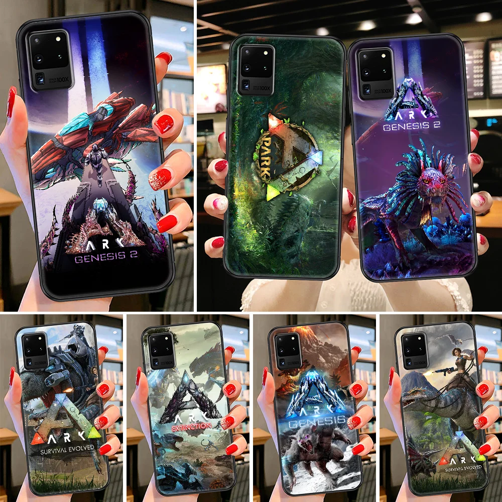 Чехол для Samsung Galaxy Note 4 8 9 10 20 S8 S9 S10 S10E S20 Plus UITRA Ultra black 3D